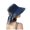 Navy, variant on Summer Beach Hats Wide Brim Cap Outdoor Riding Sun Hats with UV Protection Breathable Foldable Design for Travel Cycling and Fashion Style