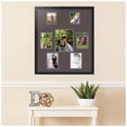thumbnail image 2 of ArtToFrames Collage Photo Picture Frame with 1 - 8x10 and 2 - 4x5 and 4 - 5x7" Openings, Framed in Black with Chestnut and Black Mats (CDM-3926-264), 2 of 8