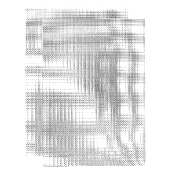 Uxcell 2Pcs 20 Mesh 6 x 8.3 Inch No Rust 304 Stainless Steel Wire Mesh Screen, Silver