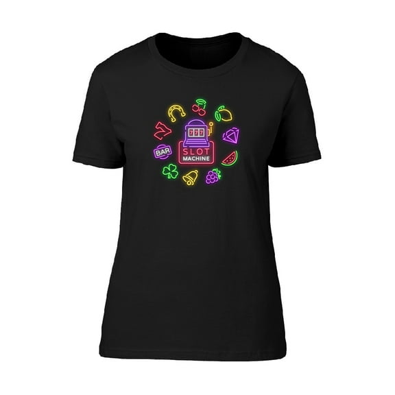 Casino Slot Machine In Sharp Effect T-Shirt Men -Image by Shutterstock, Male x-Large