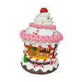 thumbnail image 1 of jifeng LED Lighted Christmas Village Figurine Christmas Gift Decorative Statue Desktop Cake Shop, 1 of 9