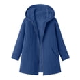 thumbnail image 6 of yillto Womens Fleece Jackets Full Zip up Sherpa Fuzzy Warm Coats Baggy Hooded Jacket for Fall Winter, 6 of 6