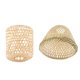 thumbnail image 1 of 2x Pantalla de lámpara de bambú Pantalla colgante Luz colgante Decoración de cocina para lámpara de techo Lámpara de mesa de comedor Droplight Sala de estar 20x25cm 25x18.5cm jinwen Pantalla tejida, 1 of 8