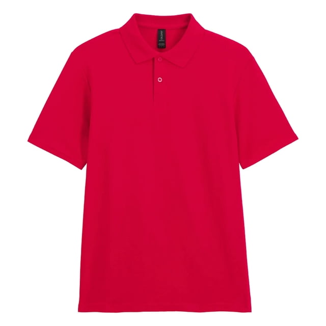 Gildan Mens SoftStyle Double Pique Polo Shirt