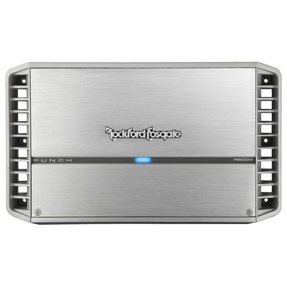 Rockford Fosgate PM600X4 Amplificateur Marin à Percussion 600 Watts à 4 Canaux