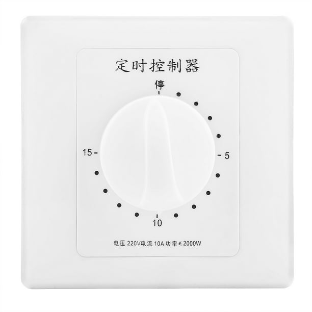 Timer Countdown,220V 15Minutes Water Pump Water Pump Timer Time Switch