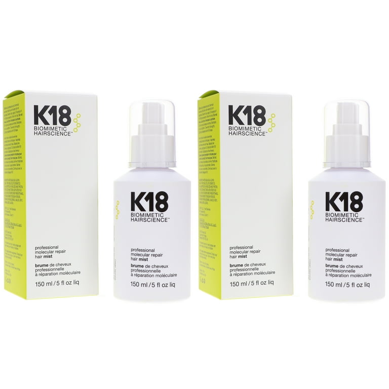 K18 Professional Molecular Repair Mist 5 oz 2 Pack - Walmart.com