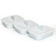 Nispira Water Pitcher Dispenser Filter Replacement, compatible with Nakii NFP-100 | Removes Chlorine, Lead, Odor, Color | Reduce Water Hardness | 3 Pack