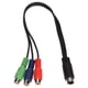 thumbnail image 3 of Cable MINI DIN de 9 pines a 3 RCA Cable adaptador de vídeo RGB MINI DIN de 9 pines macho a 3 RCA hembra de 11,8 pulgadas, 3 of 5