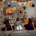 thumbnail image 4 of Halloween Blanket for Women, Fall Throw Blanket for Boyfriend Girlfriend, Couple Halloween Throw Blanket 50x60, Cute Halloween Decorations,Spooky Blanket Autumn Gift for Women Men Her, Grey, 4 of 6
