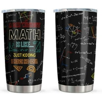 Math Teacher Gift, Best Math Gifts, Math Teacher Appreciation Gifts, Math Lovers Gifts for Adult/Kid, Math Gift for Women/Men, I Love Math Gift Ideas, Gifts for Math Lovers/Students/Nerds Tumbler 20OZ