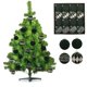 thumbnail image 4 of 16 Pcs Velvet Christmas Balls Flocked Christmas Tree Ornaments Plastic Balls Xmas Decorative Hanging Ornaments Christmas Tree Decoration, 4 of 5