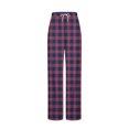 thumbnail image 4 of Soki Women Pajama/Lounge Pants Checkered Printed Drawstring Side Pockets Casual Trousers With Pockets, 4 of 5