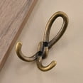 thumbnail image 2 of Curved Shape Zinc Alloy Clothes Hook with Easy Installation for Versatile, 2 of 5