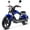 Blue, variant on MotoTec Raven 60v 30ah 2500w Lithium Electric Cafe Motorcycle Black