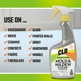 CLR Mold & Mildew Foaming Stain Remover Spray, BleachFree Cleaner, 32
