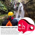 thumbnail image 2 of TNOBHG Climbing Fall Protection Device Fall Protection Self-locking Device Rope Clip Corrosion Resistant High-altitude Operation Mini Size Aluminum Magnesium, 2 of 8