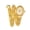 Golden with Golden Dial, variant on Golden Woven Wrap Bangle Watch with Golden Dial, Elegant Women’s Quartz Bracelet Watch