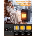 thumbnail image 5 of Kohree Portable Propane Heater, Indoor 18,000 BTU Cabinet Space Heater with 3 Heat Settings for Garage, Camping, RV, Outdoor, 5 of 14