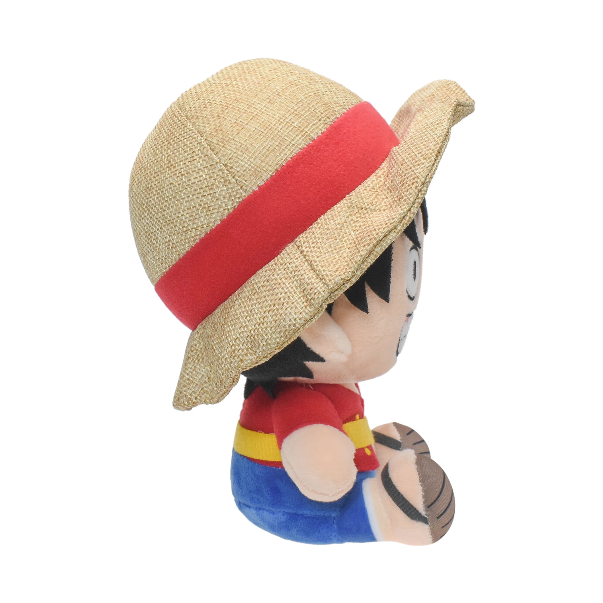Senlix Plush Toy 9.8" Luffy Stuffed Animal, Soft Anime Plushies All Star Collection Cute Cartoon Doll for Kids Birthday Gift