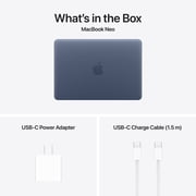 Apple MacBook Neo 13-inch Apple A18 Pro chip with 6‑core CPU and 5‑core GPU, 8GB, 512GB SSD, Touch ID, Magic Keyboard - Indigo