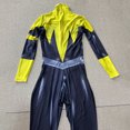 thumbnail image 4 of Disfraz de Halloween para adultos, hombres y niños, linterna amarilla, disfraz de superhéroe, mono de fiesta Zentai, 4 of 4