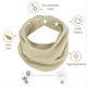 thumbnail image 2 of Paquete de 10 baberos triangulares absorbentes para bebés, pañuelo de muselina suave y absorbente de cuatro niveles, con botón de presión ajustable, para niños, niñas, recién nacidos, unisex, 2 of 4