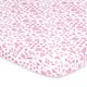 thumbnail image 4 of Sábanas Ajustables para Cuna Portátil The Peanutshell Floral Rosa Juego de 3 piezas, 4 of 8
