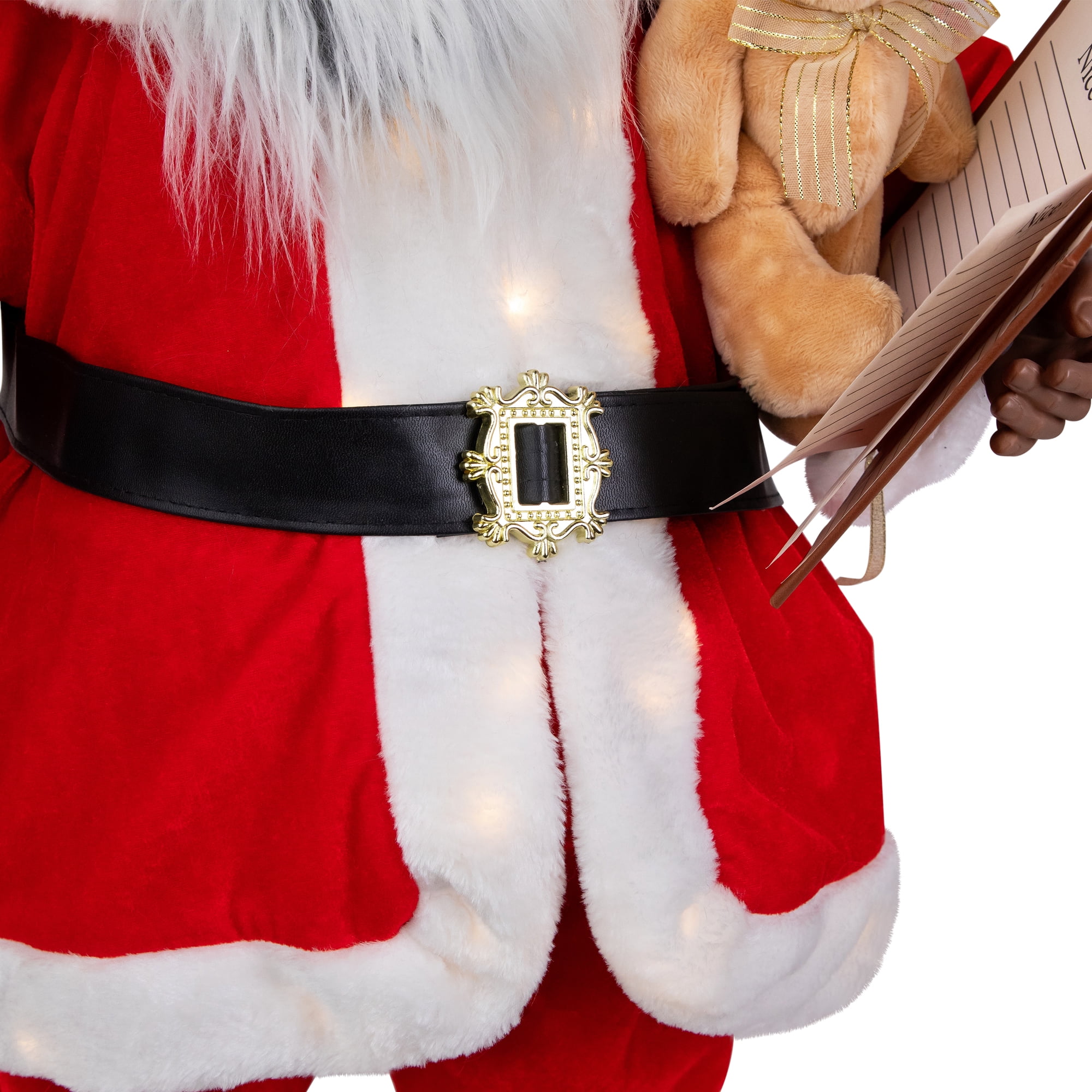 Northlight Lighted and Animated Musical African American Santa