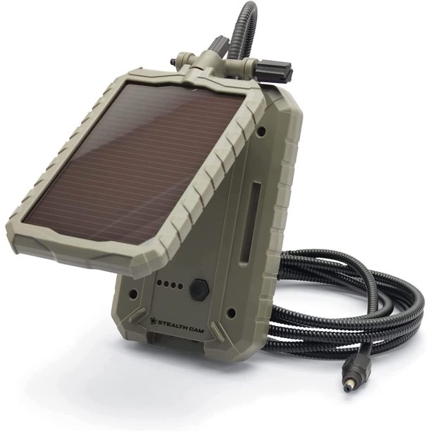 Stealth Cam Durable SolPak Solar Battery Pack 12V Solar Power Panel