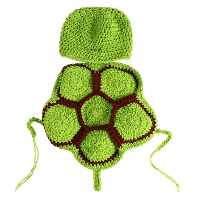 1 juego de disfraces de recién nacido, accesorios de vestir flexibles y transpirables (verde claro)