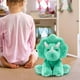 thumbnail image 4 of cpengpj Soft Triceratops Dinosaur Plush Toy, Cotton Stuffed Animal with Squatting Pose, Cute Figurine for Home Decor, Perfect Gift for Kids and Adults, 4 of 5