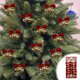 thumbnail image 1 of Lazo de decoración para fiesta de hotel, día de Navidad, lazo brillante, decoración para árbol de Navidad, accesorios de decoración navideña, mini lazo de polvo dorado, 1 of 6