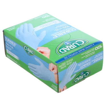 Curad Basic Care 3G Vinyl Exam Gloves Small 300 Ct