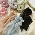thumbnail image 5 of Cheers.US 4Pcs Women Girls Cute Hair Bands Double-layer Accessories Lace Hair Bands Ponytail Holder, 5 of 7