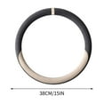 thumbnail image 1 of RKSTN steering wheel cover Steering Wheel Cover With Leather Sweatproof Protective WrapLining Breathable, 1 of 5