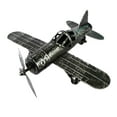 thumbnail image 2 of Modelo De Avión De Pantalla De 4 Piezas Para Niños Adultos Aviones De Combate De Hierro Fundido A Presión Zulema Simulación de plano fundido a presión, 2 of 8
