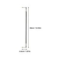 thumbnail image 2 of EXHUMKY 1Pack Electric Instrument Cable Stable Sound Quality with Low Noise Transmission Copper PVC 12.0in, 2 of 8