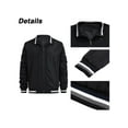 thumbnail image 4 of Gvmfive Men's Zipper Windbreaker Jacket Lightweight Coat, 4 of 7