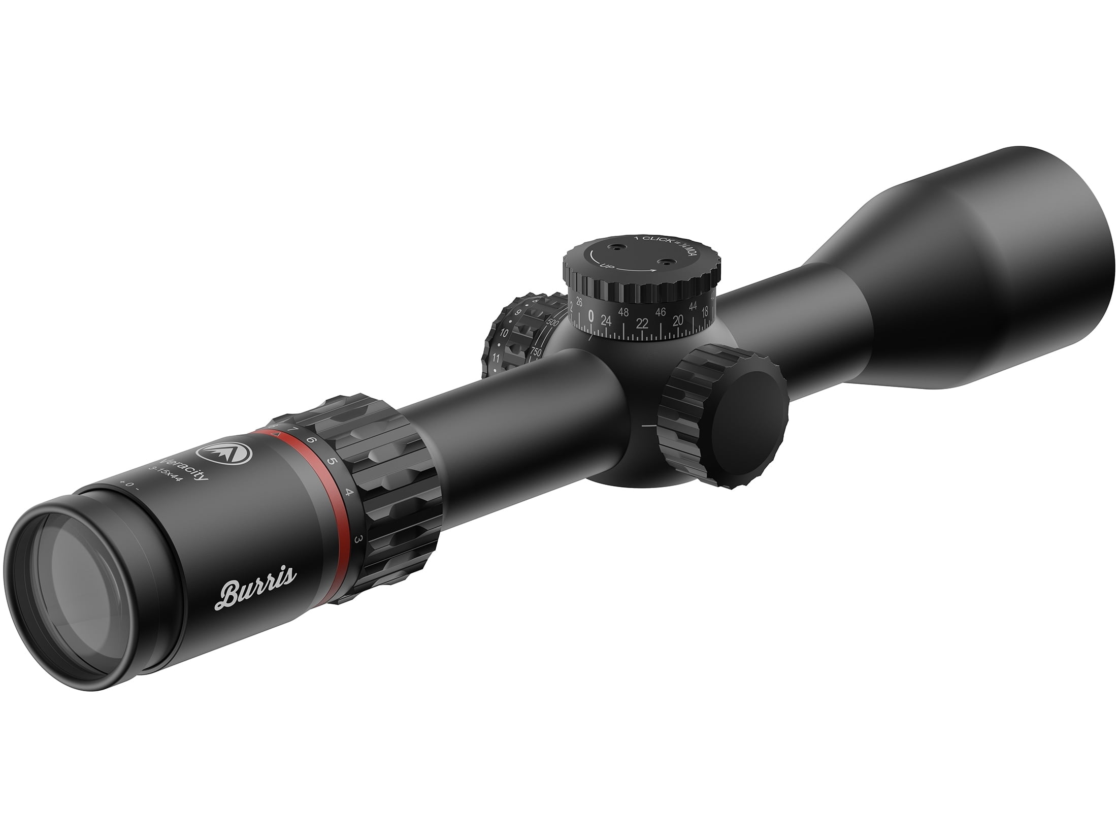 Burris Veracity Rifle Scope 30mm Tube 3-15x 44mm Illuminated RC-MOA Reticle Matte Black