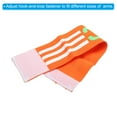 thumbnail image 3 of Captain Armband Adjustable Elastic Soccer Captain's Arm Band, Orange White, 2 Pack, 3 of 5