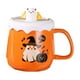 thumbnail image 2 of Taza de Cerámica con Forma de Fantasma para Fiestas, con Tapa | Taza de Agua de 400 Ml para Oficina | Set de Regalo para Halloween | Yuy250618005A, 2 of 6