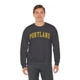 thumbnail image 6 of Portland Sweatshirt Gifts Crew Neck Shirt Long Sleeve Unisex, 6 of 7