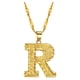 thumbnail image 2 of Collar para mujer, joyería para mujer, joyería de moda para mujer, regalo para mujer, 26 letras en inglés, cadena con nombre, collares colgantes, joyería para mujer, 2 of 4