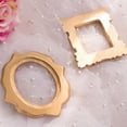 thumbnail image 4 of Vintage Picture Frame Resin Golden Ornate Textured Oval Desktop Photo Frame Photo Holder Jewelry Display Frame Home Decoration, 4 of 6