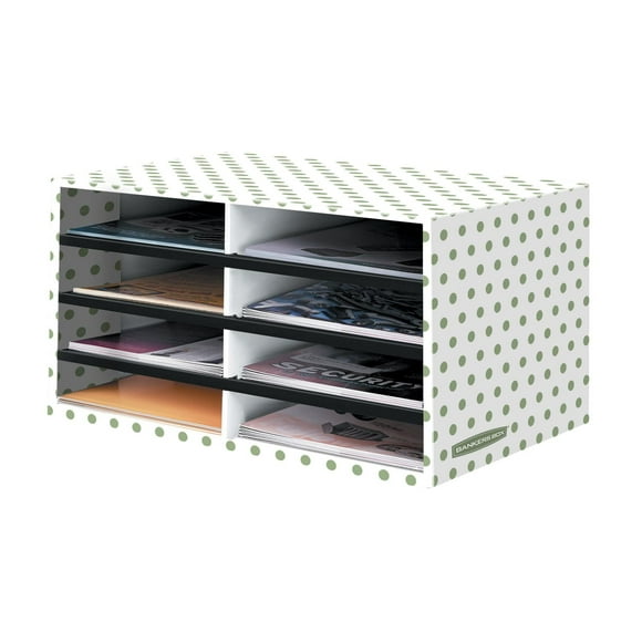Bankers Box Décor Literature Sorter, Desktop organizer manages lighter workflow