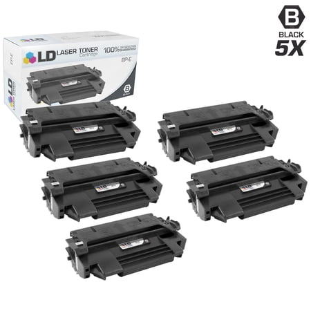 LD Remanufactured Toner Cartridge Replacement for Canon EP-E 1538A002 (Black  5-Pack)