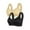 BK3, variant on 2PC Women's Front Side Buckle Lace Edge Seamless Movement Yoga Sleep Large Bra Comfortable Support Wireless Design 2PCS, Beige, Size 38