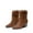 BROWN-SUEDE, variant on Women's Slouchy Western Ankle Boots