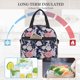 thumbnail image 4 of Disketp Rose Flowers Lonchera Térmica para Mujer y Hombre, Bolsa de Almuerzo Reutilizable e Impermeable para Trabajo, Viajes y Picnic, 4 of 7